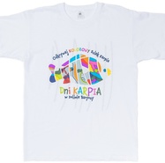 Koszulka Kolorowy Szlak Karpia - biała, XL